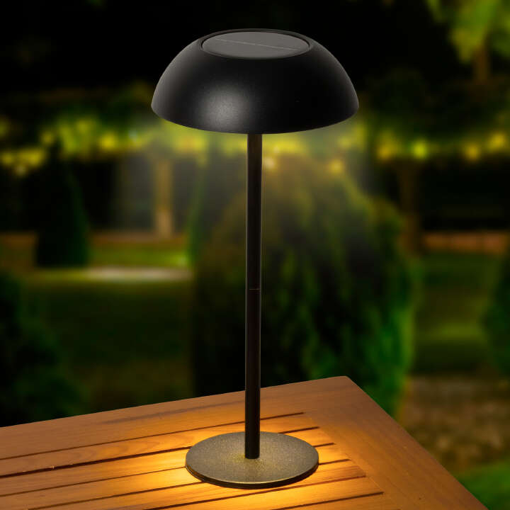 LUMINEO Solar-Tischlampe